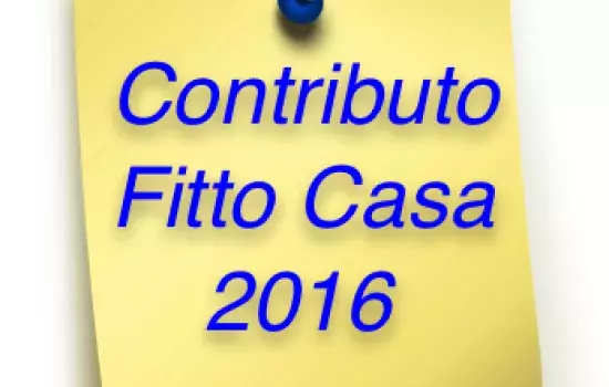 Contributo fitto Casa