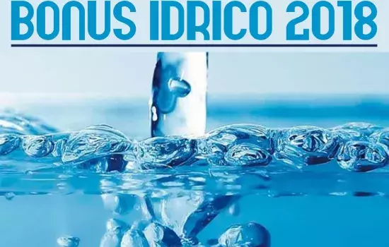 Bonus Sociale Idrico