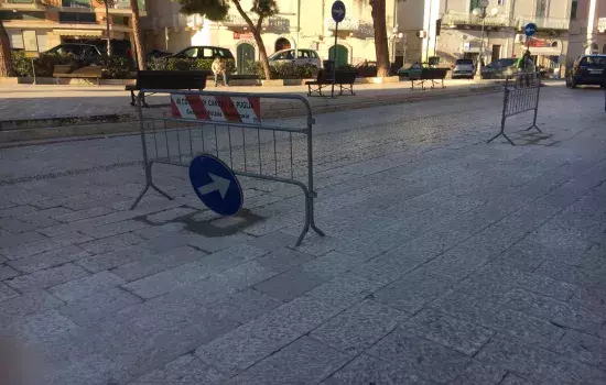 Lavori di manutenzione di alcune aree della città