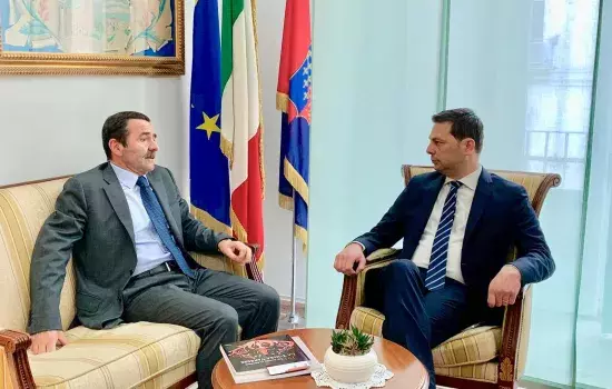 Sindaco e Questore a Palazzo di Città - Canosa