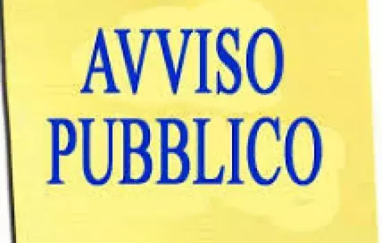 Avviso Pubblico