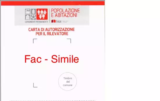 Canosa - Censimento permanente della popolazione