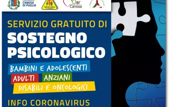 Coronavirus: supporto psicologico