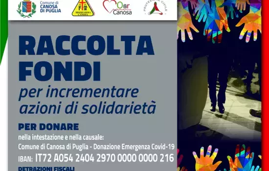 Coronavirus - Raccolta Fondi