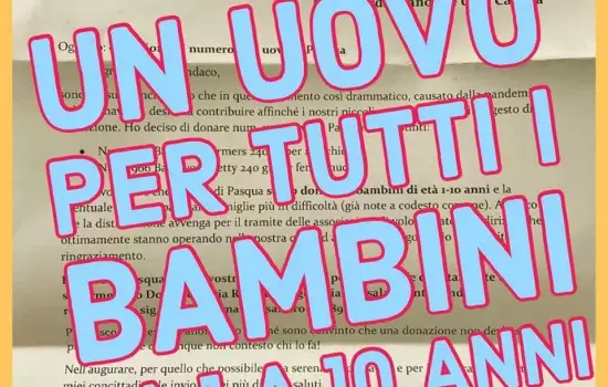 Canosa di Puglia - Un uovo per ogni bambino