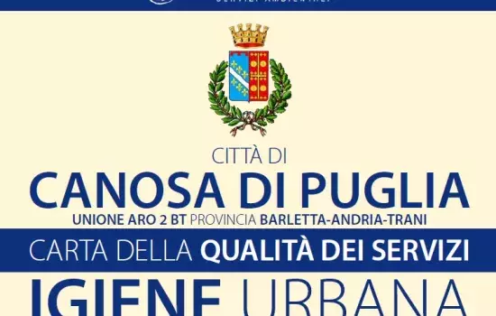 Canosa di Puglia - Servizio Gestione Rifiuti - Trasparenza