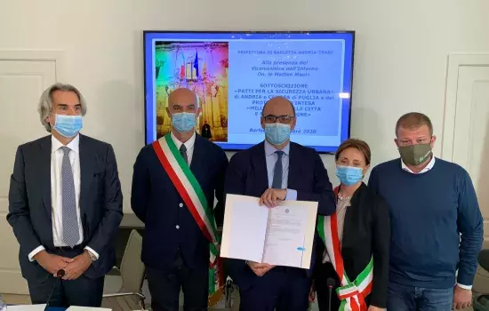 Canosa di Puglia - Sottoscritto il Patto per la Sicurezza Urbana