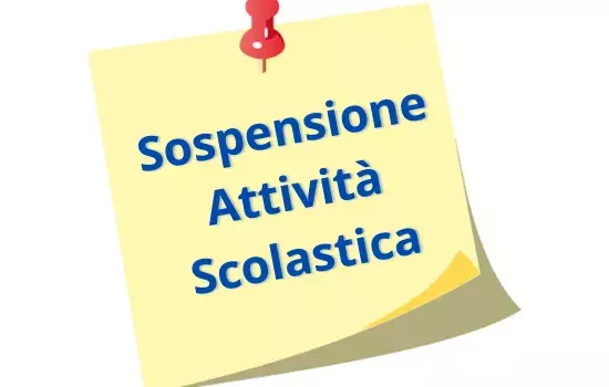 Canosa di Puglia - Sospensione attività scolastica.