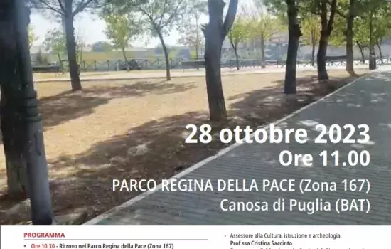 Saranno inoltre presenti una rappresentanza di studenti dell’I.I.S.S. Einaudi accompagnati dalla dirigente Brigida Caporale e dell’I.I.S.S Lèontine e Giuseppe De Nittis