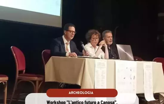 Il workshop, fortemente voluto dall’Amministrazione Malcangio, si pone in continuità con quanto recentemente ottenuto in un discorso di valorizzazione del patrimonio archeologico, vale a dire la nascita nella nostra città di una scuola di specializzazione in Beni Archeologici promossa dal consigliere regionale Francesco Ventola 