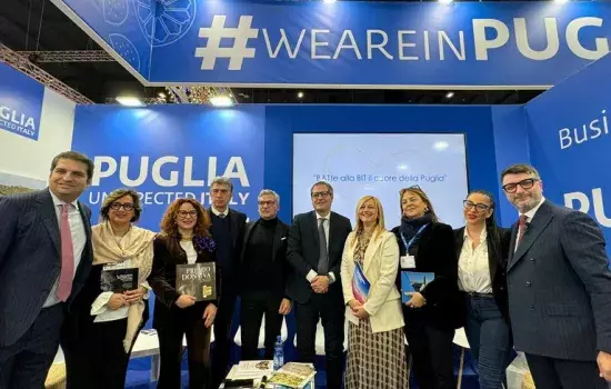 A rappresentare Canosa di Puglia l’Assessore al Turismo Cristina Saccinto