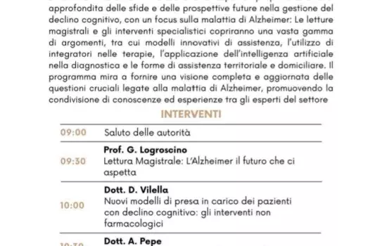 L'evento è aperto a tutti i cittadini di Canosa di Puglia che desiderano conoscere di più su questa malattia e contribuire alla creazione di una comunità più inclusiva e solidale