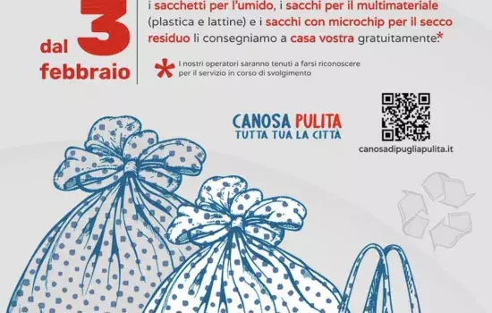 La consegna sarà effettuata a domicilio dagli incaricati dell'impresa Sangalli, che saranno tenuti a farsi riconoscere per il servizio che staranno svolgendo